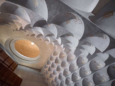 ENVISIA was used for the ornamental vaulted domes inside Punchbowl Mosque