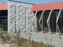 Natural basalt formations drive design of Caroline Springs library project