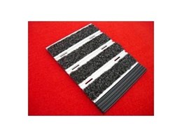 Just Mats' RolaDek entrance mats with long wear bristle filament threads