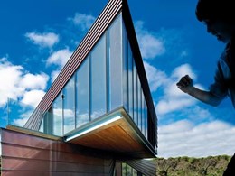 Great views and privacy ensured with Capral systems at beachside home near Melbourne