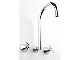 Praxis 31061 wall sink set from Faucet Australia