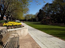 Boral pavers feature in landscaping upgrade at Moss Vale park 