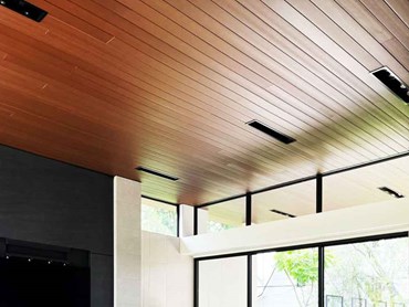 Innowood timber look ceiling