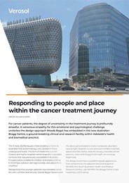 Bragg Centre: Responding to people and place within the cancer treatment journey 