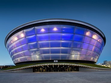 AWARD FOR REGIONAL GROUPS SSE Hydro, Glasgow, Scotland by Foster + Partners (architects) and Arup. Photography by McAteer