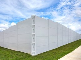 Custom engineered noise wall from EnduroMax protects residents in Townsville