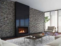 Escea’s new slimline, energy efficient gas fireplace in a bigger and better model