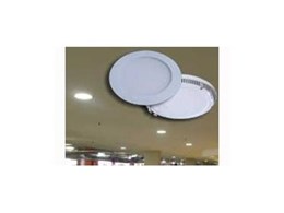 Flat recessed LED ceiling lights available from Tec-Know Display and Lighting