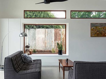 Large BINQ double glazed windows in the Castlemaine period home