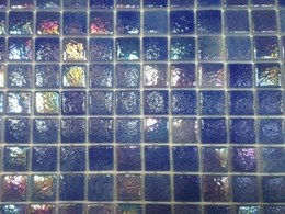 Affordable glass mosaic tiles tested safe for swimming pools