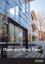 Open-and-shut case: Specifying architectural glass louvres for compliance and performance 