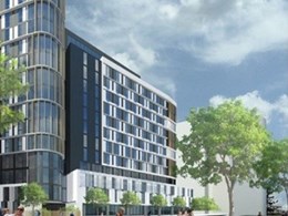 Geberit Pluvia overcomes design challenges at Brisbane student accommodation