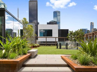Sky Park at Lendlease’s Melbourne Quarter development 