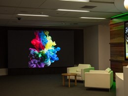 New LED display tech enlivens reception areas