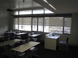 Blockout and sunscreen blinds installed at WSU Campbelltown
