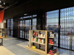 Smart retractable screens secure large shopfront at ARB’s new Melton store
