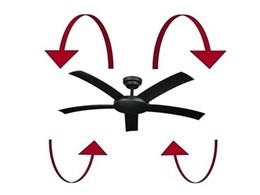 Hunter Pacific ceiling fans are also effective in winter