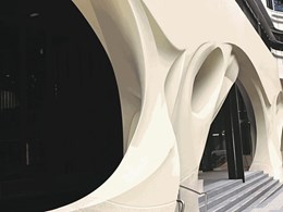 ShapeShell advanced composites help shape colonnade at the new VCCC 