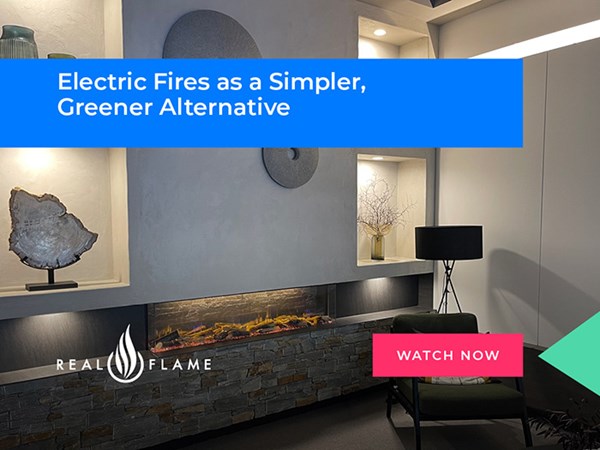 Electric fires as a simpler, greener alternative