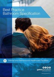 Best practice bathroom specification for mental and behavioural healthcare facilities