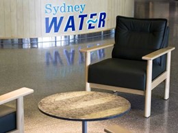 Custom joinery and furniture specified for Sydney Water Potts Hill fitout