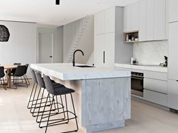 Add a designer element to your kitchen with Polytec’s Woodmatt laminates