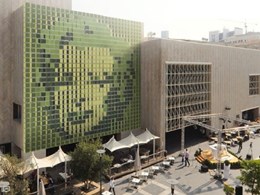 Dynamic green art wall installation launched for building facades