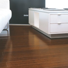 Style bamboo flooring… a classy new look for BMW showrooms.