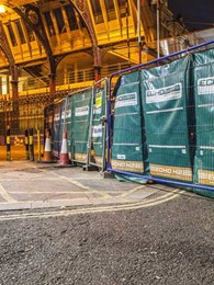Echo Barrier temporary acoustic barriers for construction sites address night time noise