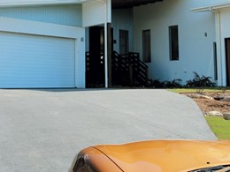 Top five considerations when designing a coloured concrete driveway