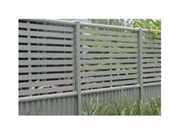Clik'n'Fit® COLORBOND® steel fencing available now from Superior Screens