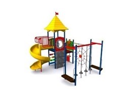 CAPITAL Childrens Playground Equipment available from Moduplay
