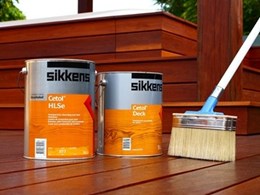 Sikkens Ezee deck brush simplifies timber decking maintenance 