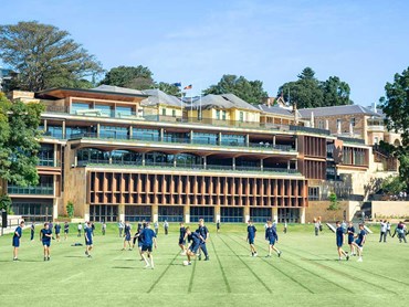 SUPAWOOD products were featured throughout the Cranbrook School project