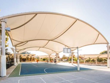 Large span fabric structures

