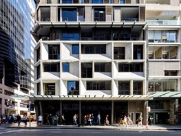 Creative concrete and louvre track technology aid Tony Owen Partners at The Castlereagh, Sydney