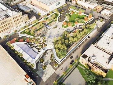 Image: The new Cato Square that will replace a car park near Chapel Street in Melbourne&rsquo;s Prahran (courtesy of the City of Stonnington)

