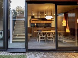 BINQ doors and windows maximise views and light in garden house 