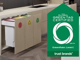 Hideaway Bins achieve Global GreenTag Certification