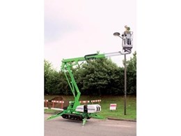 Nifty TD120T track drive access platform from Coates Hire