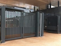 Crash tested speed gates for high security buildings