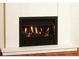 RF800 gas fireplaces from Real Fires designed specifically for rooms with low ceilings