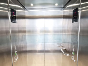 The Vertical Transportation (X-10) elevator at Dee Why apartments, NSW