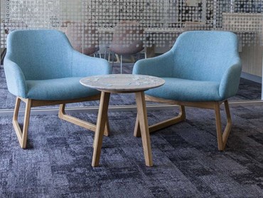 BCU’s Coffs Harbour office featuring carpet planks from the Enigma range