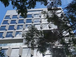 ProClad Solid panels used in recladding of Sydney CBD commercial building