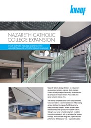 Case study: Nazareth Catholic College expansion