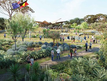 The proposed native gardens at North Head Sanctuary