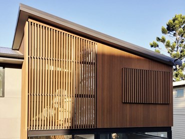 INNOWOOD shiplap cladding system; sustainable architectural best seller 