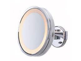 Wall mounted halo vanity unit mirrors available from Weatherdon Corporation
