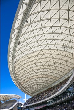 FINALIST - Architectural Excellence Award- The Adelaide Oval redevelopment project by Cox Architecture. Photography by Drew Lenman Photography